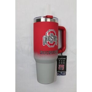 Ohio State Buckeyes 40oz. Colossal Tumbler With Crystal Glass Bling